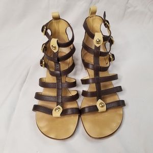 Giusseppe zanotti gladiator flats sandals